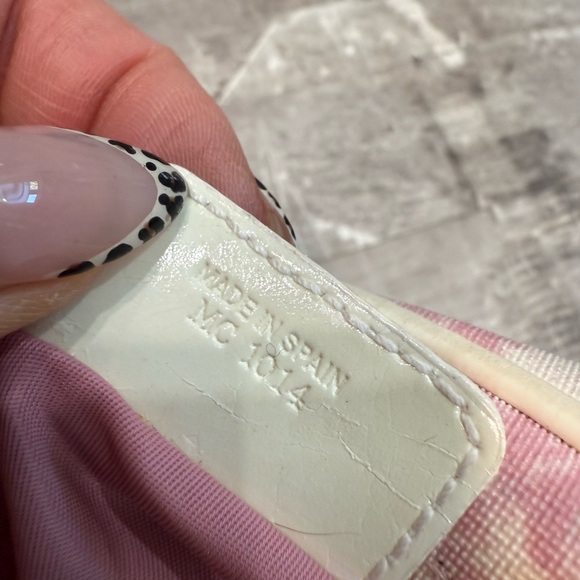 Authentic Vintage DIOR diorissimo trotter crossbody Bag authentic pink white - Picture 8 of 8